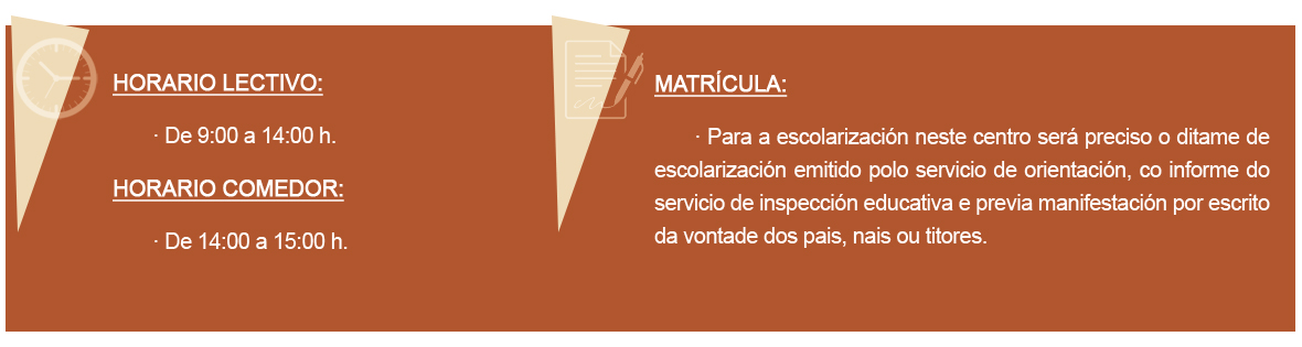 Horarios e matrícula Horarios e matrícula